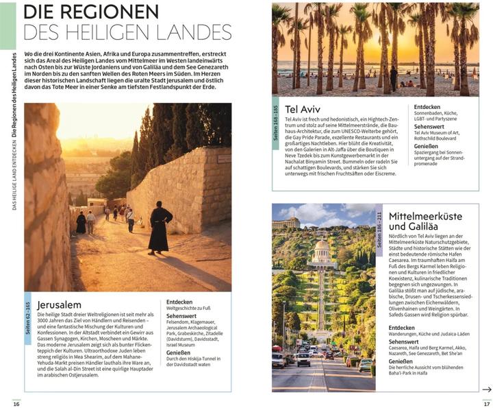 Produktbild Vis-à-Vis Reiseführer Jerusalem, Israel, Westjordanland & Petra (Deutsch, DK Verlag Reise, 2023)