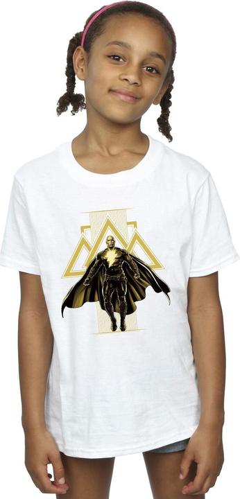 Immagine prodotto Black Adam Rising Golden Symbols Maglietta Ragazze (104)