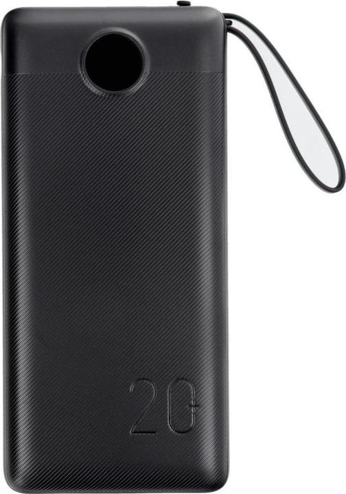 Produktbild Veger C20 Powerbank inkl. Kabel - 20'000mAh (20000 mAh, 10 W, 77 Wh)