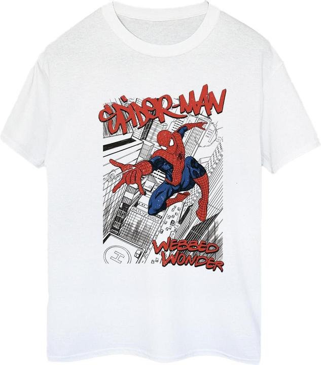 SpiderMan Sketch City TShirt (S)