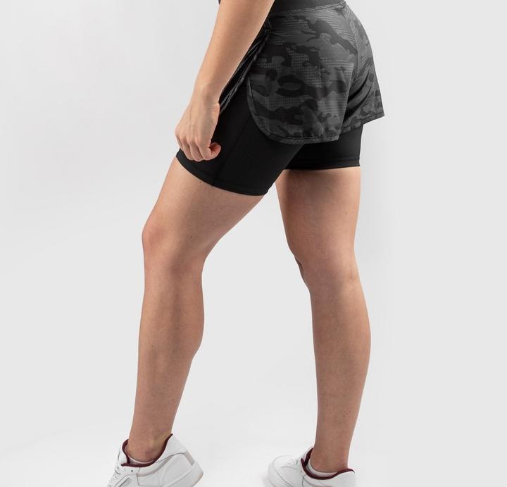Immagine prodotto Venum Defender Hybrid Compression Shorts - Nero/Nero (M)