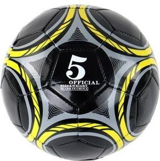 Produktbild Lean Toys Schwarzer Fussball, Grösse S, 24 cm