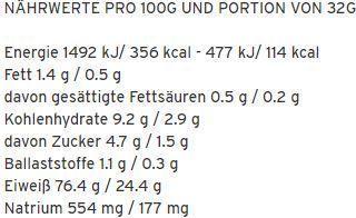 Nutritional values and ingredients Optimum Nutrition Gold Standard 100% Casein (Chocolate Supreme, 1 pcs., 924 g)