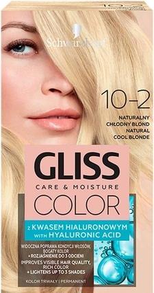 Schwarzkopf Gliss Color Hair Dye 10-2 Cool Natural For blonde hair