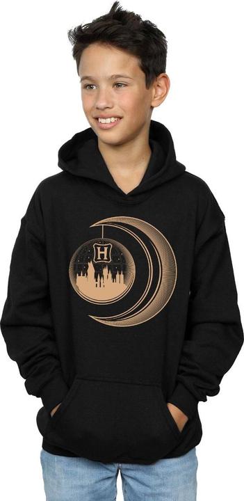 Immagine prodotto Hogwarts Moon Felpa con Cappuccio Ragazzi (140, 146)