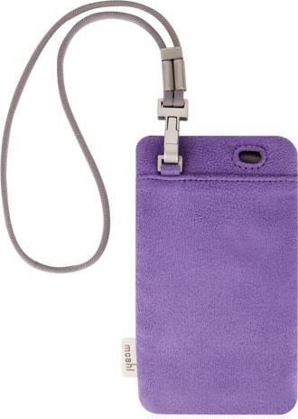 Produktbild Moshi iPouch für iPhone 3/4 / 5/S/ SE / iPod touch/ iPod classic Purple (Apple iPhone 5s, Apple iPhone 5, Apple iPhone X, Apple iPhone 3GS, Apple iPhone 3G)