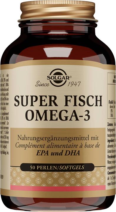 Immagine prodotto Solgar Super Fish Omega-3 Pearls (50 Pezzo/i, Pillole, 255 g)