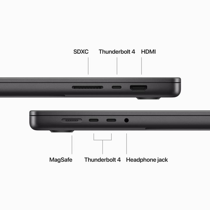 Immagine prodotto Apple MacBook Pro - Late 2023 (16", M3 Max, 36 GB, 1000 GB, DE)