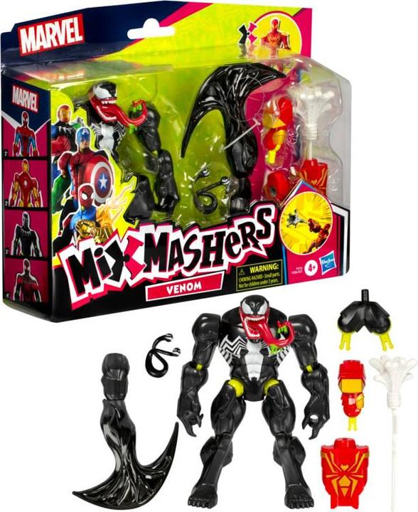 Spiderman HAS SPD Mixmashers deluxe figure 12,7cm, ast