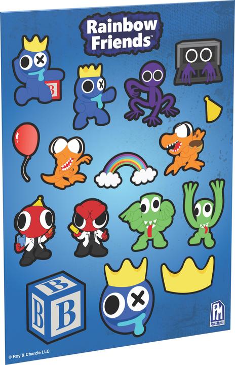 Produktbild Boti RAINBOW FRIENDS 39673 HEAD BUNDLE - BLUE - METALLIC (21 cm)