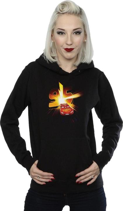 Image du produit Disney - Sweat à capuche CARS LIGHTNING MCQUEEN BURST - Femme (XL)