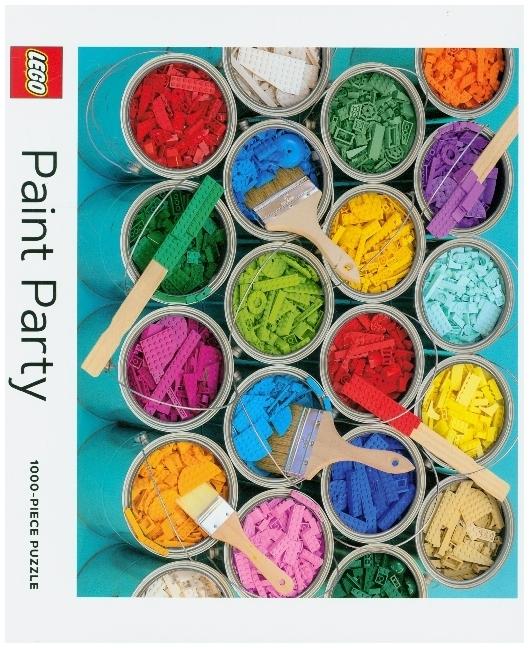 Immagine prodotto Abrams & Chronicle 79704 - LEGO Paint - Party Puzzle, 1000 pezzi (1000 pezzi)