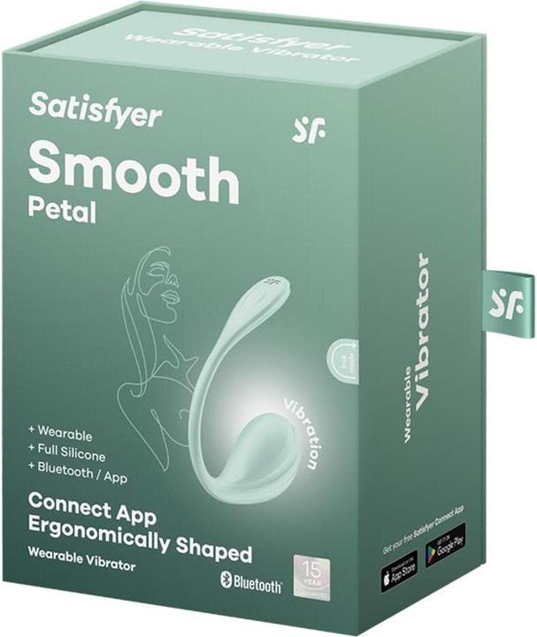 Produktbild Satisfyer Smooth Petal G-Point Stimulator Wassergrün Kostenlose App