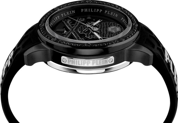 Actual product image Philipp Plein PWUAA0423 Hyper Sport Automatic Mens Watch 46mm 5ATM (Analogue wristwatch, 46 mm)