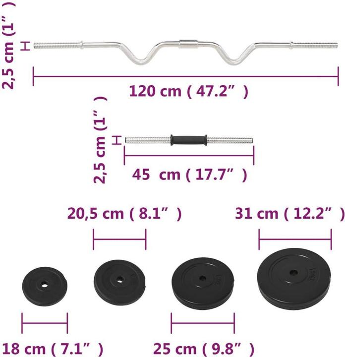 Image du produit VidaXL Martino (4 x 10 kg)