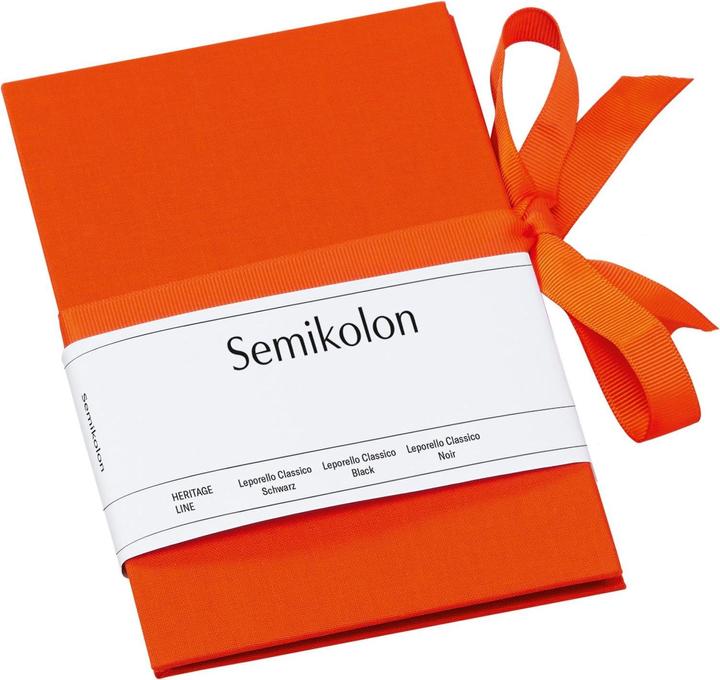 Actual product image Semikolon Photo album Leporello Classico Orange (10 x 15 cm, 9 x 13 cm)