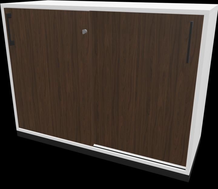 Decoro in noce scuro con struttura, Nero, Bianco