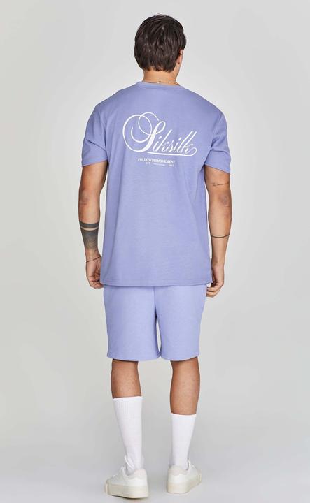 Produktbild Siksilk Sweatshorts Logo Shorts in Purple (L)