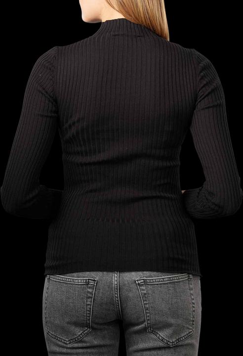 Produktbild Armedangels Alaania Pullover Stand-Up Collar Black (S)