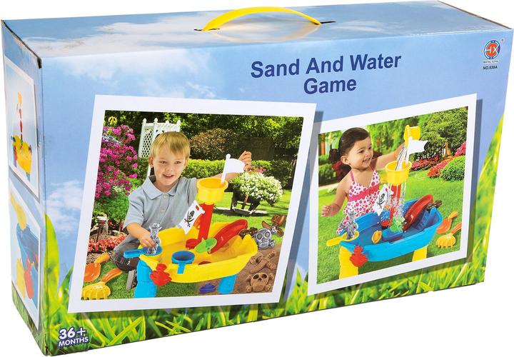 Actual product image Pirate boat water table with accessories