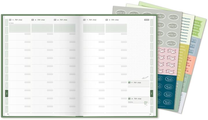 Produktbild Mein Lehrerplaner A5+  – Lehrerkalender für das Schuljahr 2025/2026 (16.5 x 22 cm, Deutsch)