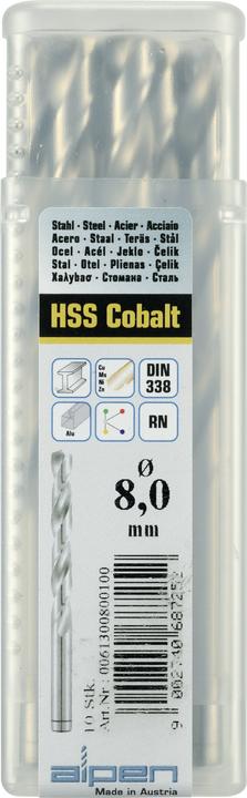 Actual product image Alpen Twist Drill HSS-Cobalt (12.0 mm)