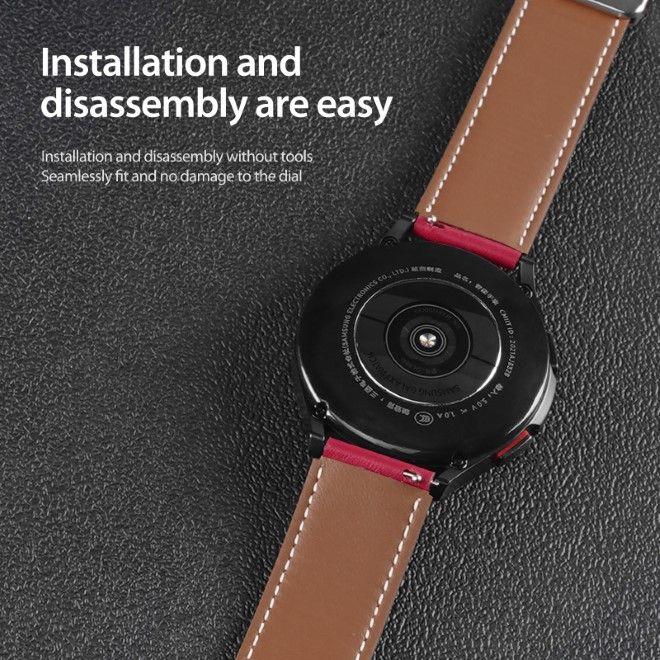Produktbild Dux Ducis YA Series Echtleder Armband (22 mm, Echtleder)