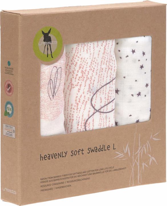 Actual product image Lässig Bamboo Swaddle L (85 cm, 85 cm)