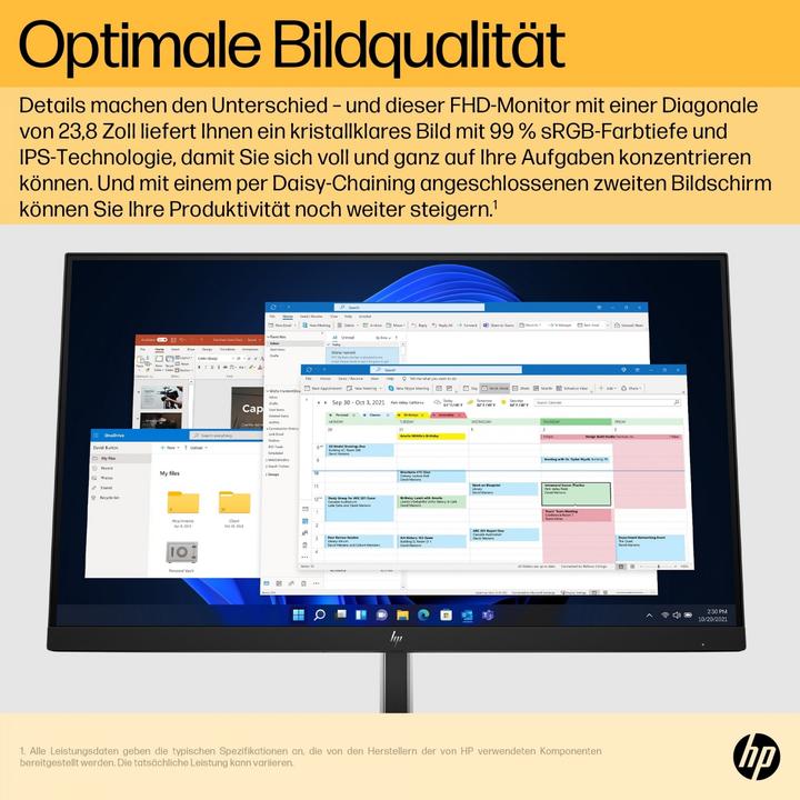 Produktbild HP E24u G5 (1920 x 1080 Pixel, 23.80")