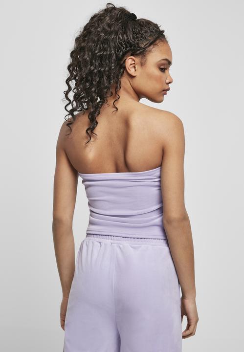 Actual product image Urban Classics Ladies Short Velvet Tube Top (4XL)