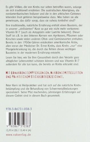 Produktbild Krebs bekämpfen mit Vitamin B17 (Deutsch, Peter Kern, 2019)