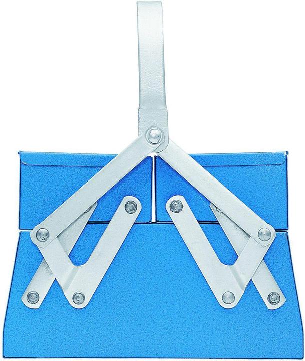 Produktbild Gedore 1263 L Werkzeugkasten, leer, 3 Fächer, 160x420x225 mm (1 Teile)