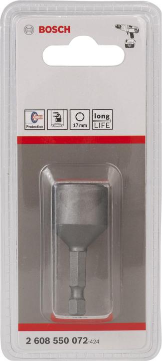 Immagine prodotto Bosch Professional Zubehör Chiave a bussola, 50 x 17 mm, M 10, con magnete (17 mm)