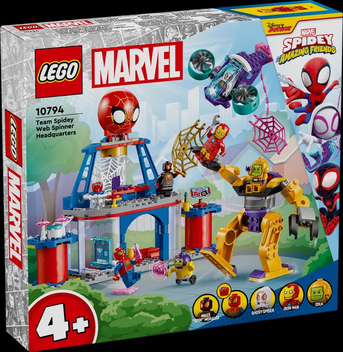 Immagine prodotto LEGO Il quartier generale della squadra di Spidey (10794, LEGO Marvel)