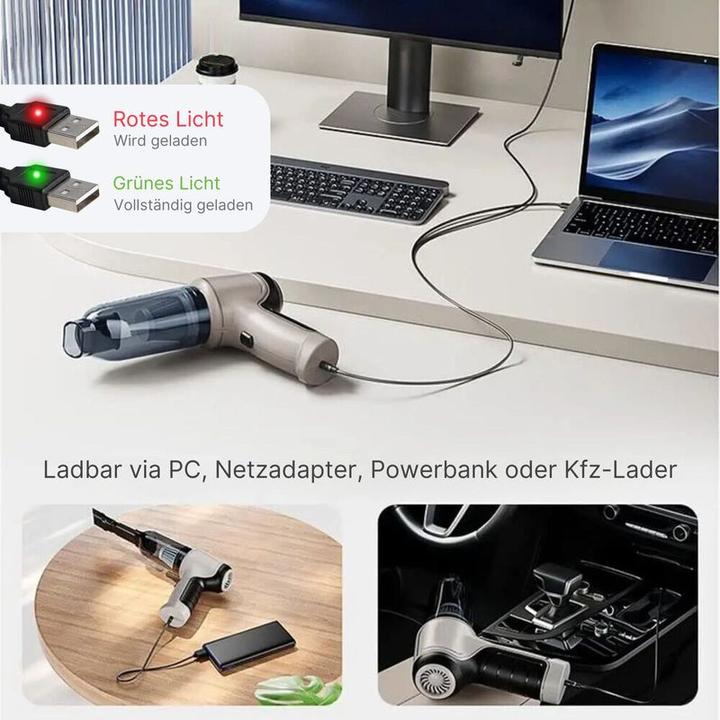 Immagine prodotto Hermex Aspirapolvere a batteria Aspirapolvere a mano Aspirapolvere per auto 3 in 1