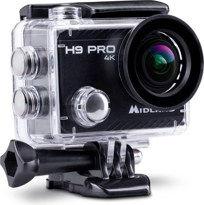 Actual product image Midland H9 Pro WIFI Action Camera Ultra HD 4K (60p, Wi-Fi)