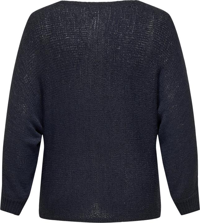 Actual product image Only Knit Fit Round Neck Plus Ribbed Cuffs Pullover Knitted Jumper (S)