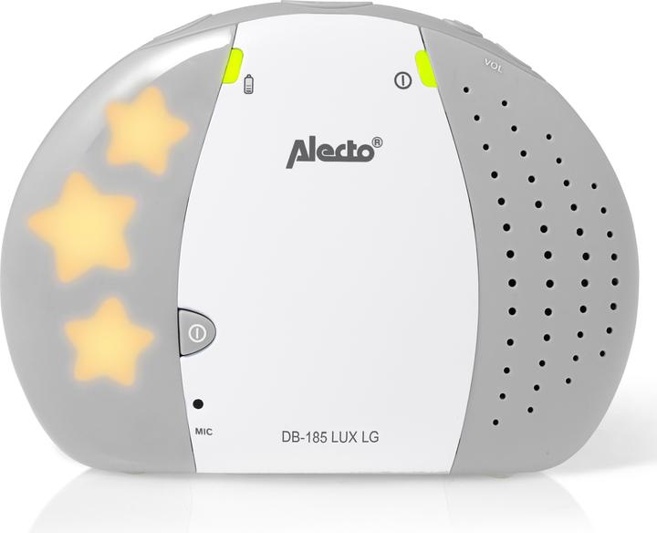 Produktbild Alecto DBX-85GS - DECT Babyphone mit Full ECO-Modus, weiss/Grau (Babyphone Audio, 300 m)