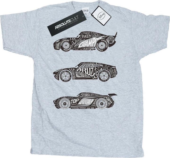 Disney Cars Text Racers TShirt (XL)