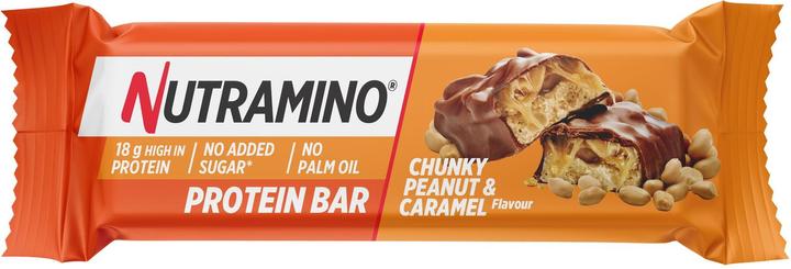 Produktbild Nutramino Proteinbar Chunky Peanut & Caramel (Chunky Peanut & Caramel, 1 Stk., 760 g)