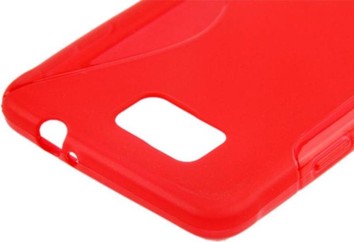 Produktbild König Design Handyhülle TPU Schutzhülle für Samsung Galaxy Alpha G850F Rot (Samsung Galaxy Alpha)