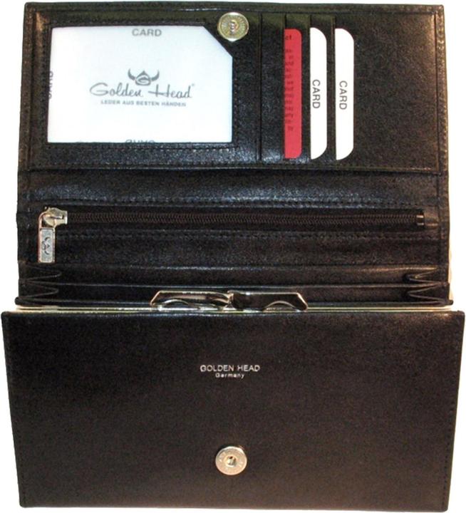 Actual product image Golden Head Colorado wallet RFID leather 17 cm