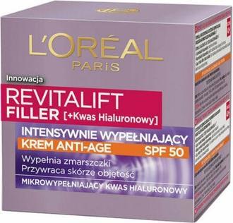 Actual product image L'Oréal Paris L'OREAL Revitalift Filler krem do twarzy przeciw oznakom starzenia 50ml (50 ml, Day cream, SPF 50)