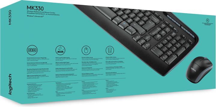 Actual product image Logitech MK330 (US, Wireless)