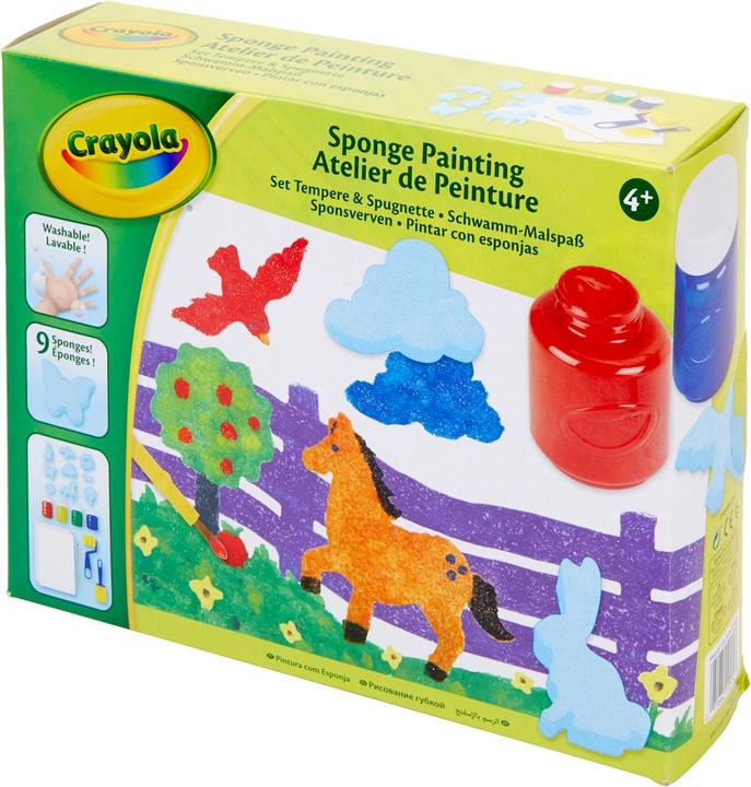 Produktbild Crayola Craft Set Malen mit Schwamm