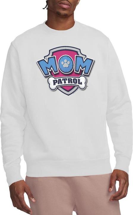 Actual product image Paw Patrol Unisex Adult Mom Patrol Badge Mothers Day Sweatshirt (S)