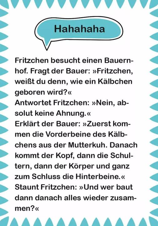 Produktbild Fritzchen-Witze zum Kaputtlachen (Deutsch, Ute Löwenberg, 2020)