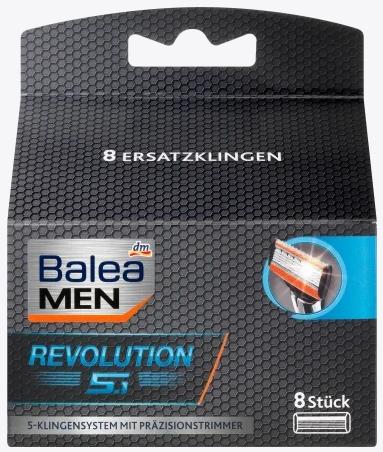 Produktbild dm Balea MEN Rasierklingen Revolution 5.1 (8 x)