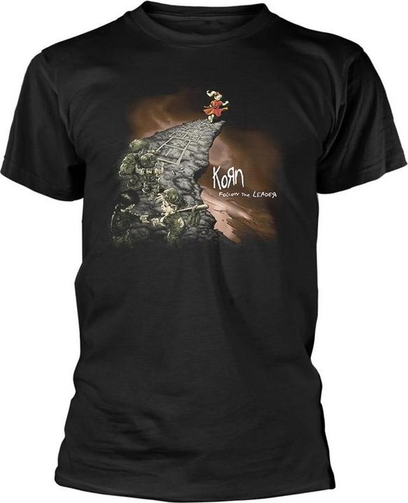 Korn Unisex Adult Follow The Leader T-Shirt (XL)