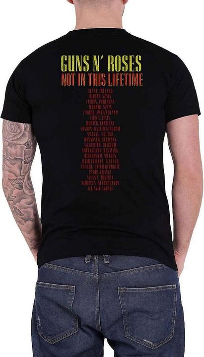 Produktbild Universal Textiles Unisex Adult Pistols & Roses Cotton T-Shirt (XL)